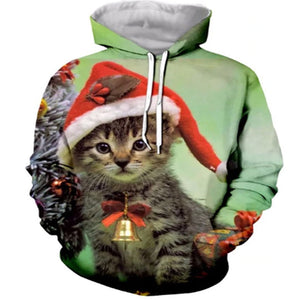 christmas cat hoodie