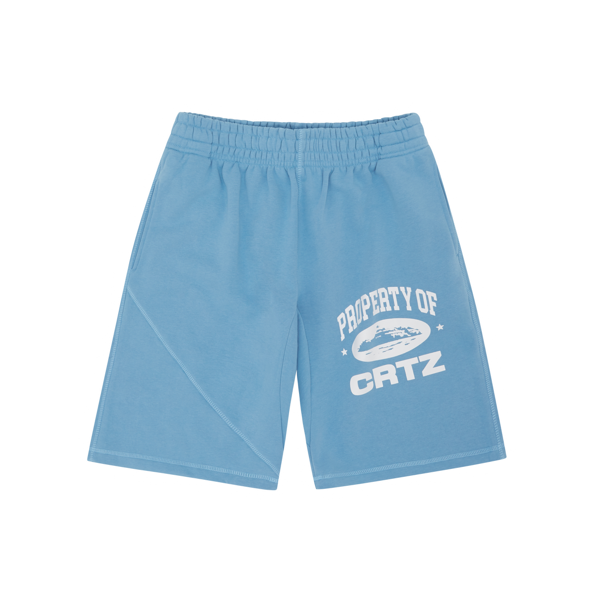 P.O.C SHORTS [BABY BLUE] – CRTZRTW