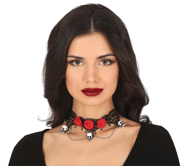 day of the dead choker