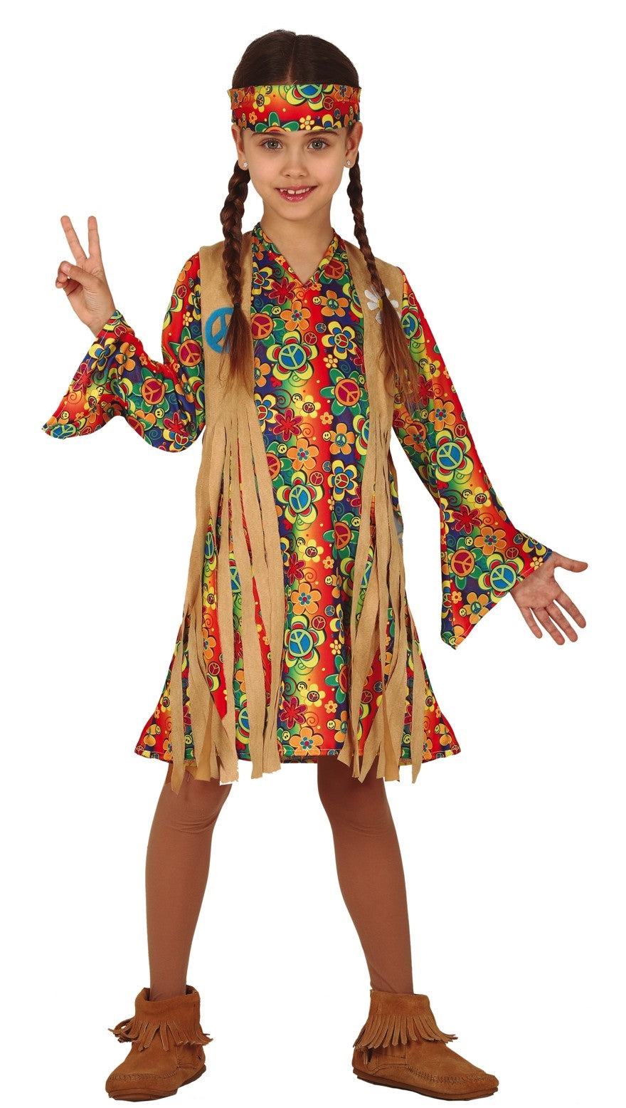 1960s Hippie Kids Free Spirit Costume