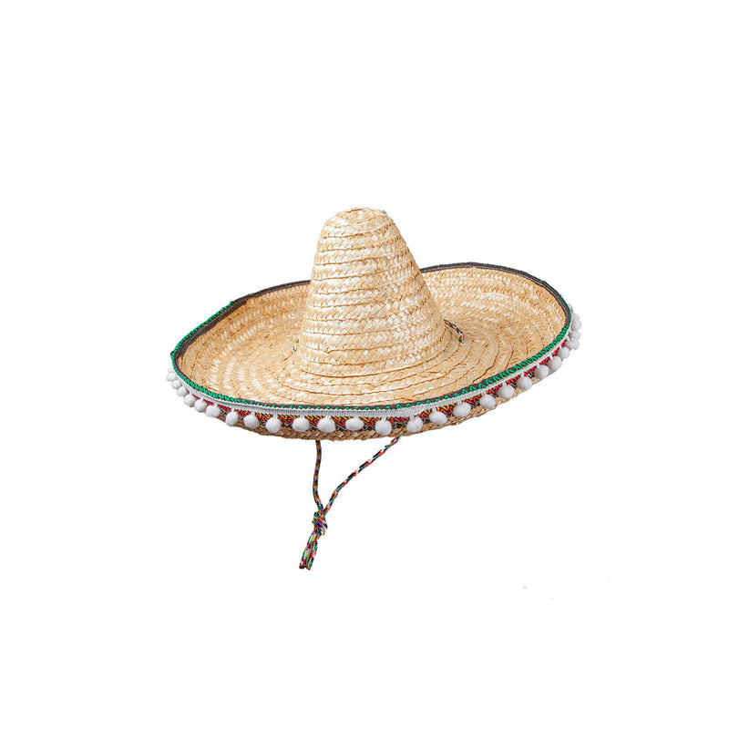 Deluxe Mexican Sombrero with tassels.