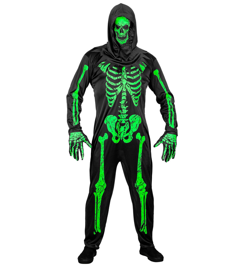 Neon Skeleton Costume Adult Men's