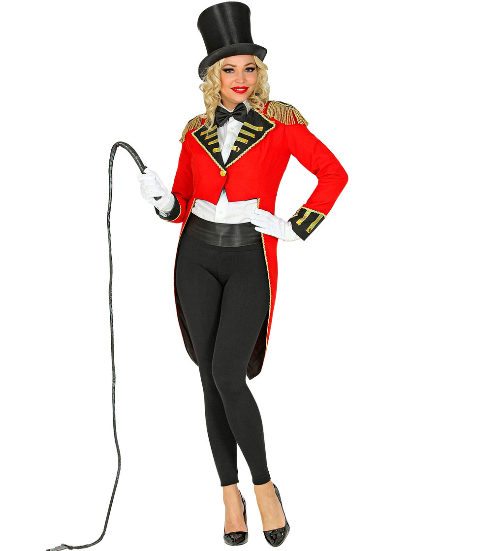 red tour ringmaster outfit