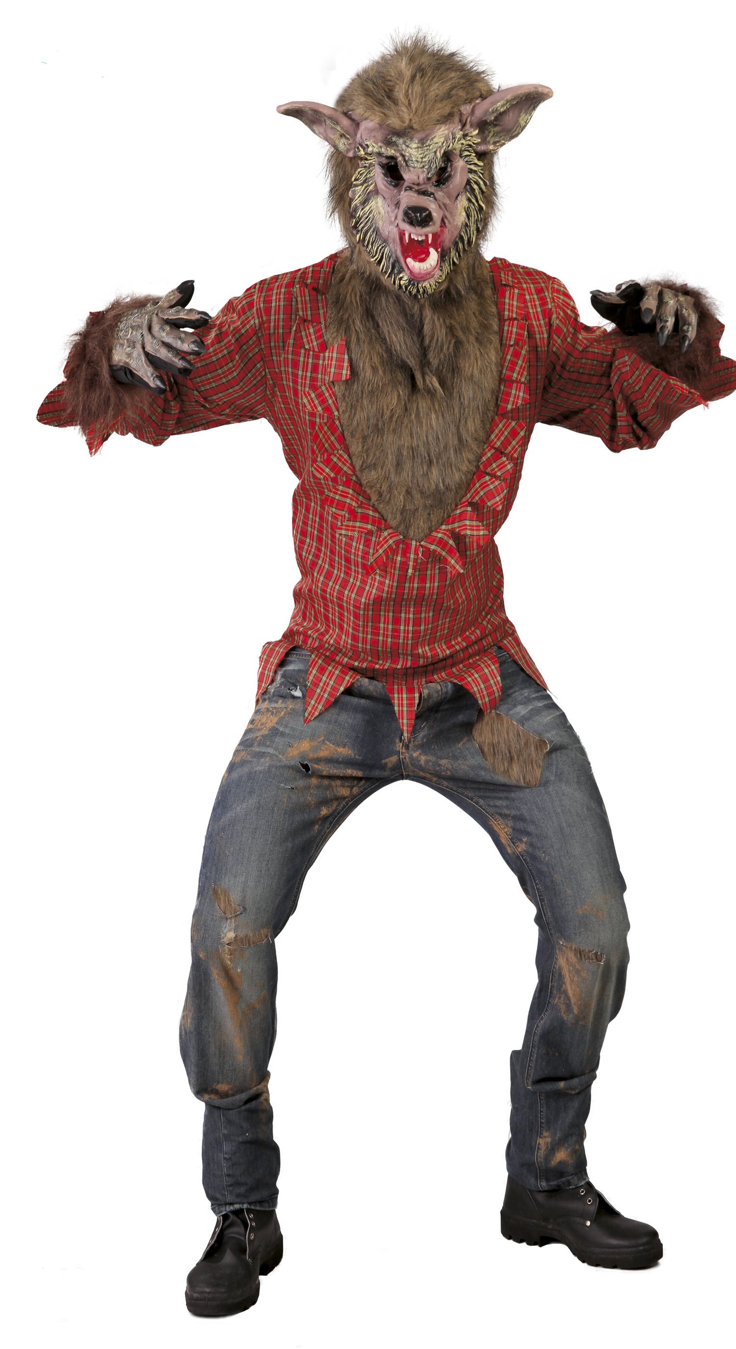 Child's Scottish Werewolf Girl Costume