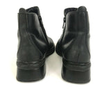 Ruched Leather Boots
