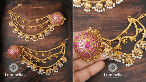 7+ Big Size Gold Earrings For Every Indian Women - People choice