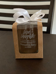 engraved wedding favors