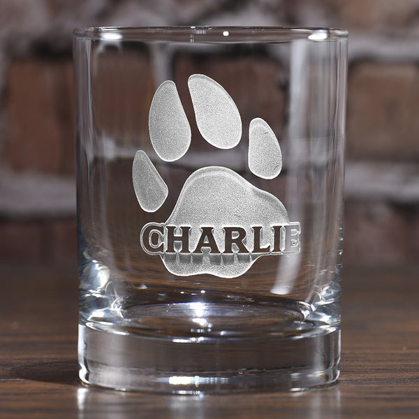 Shih Tzu Face Whiskey Rocks Glass - Unique Dog Themed Decor and Gifts -  bevvee