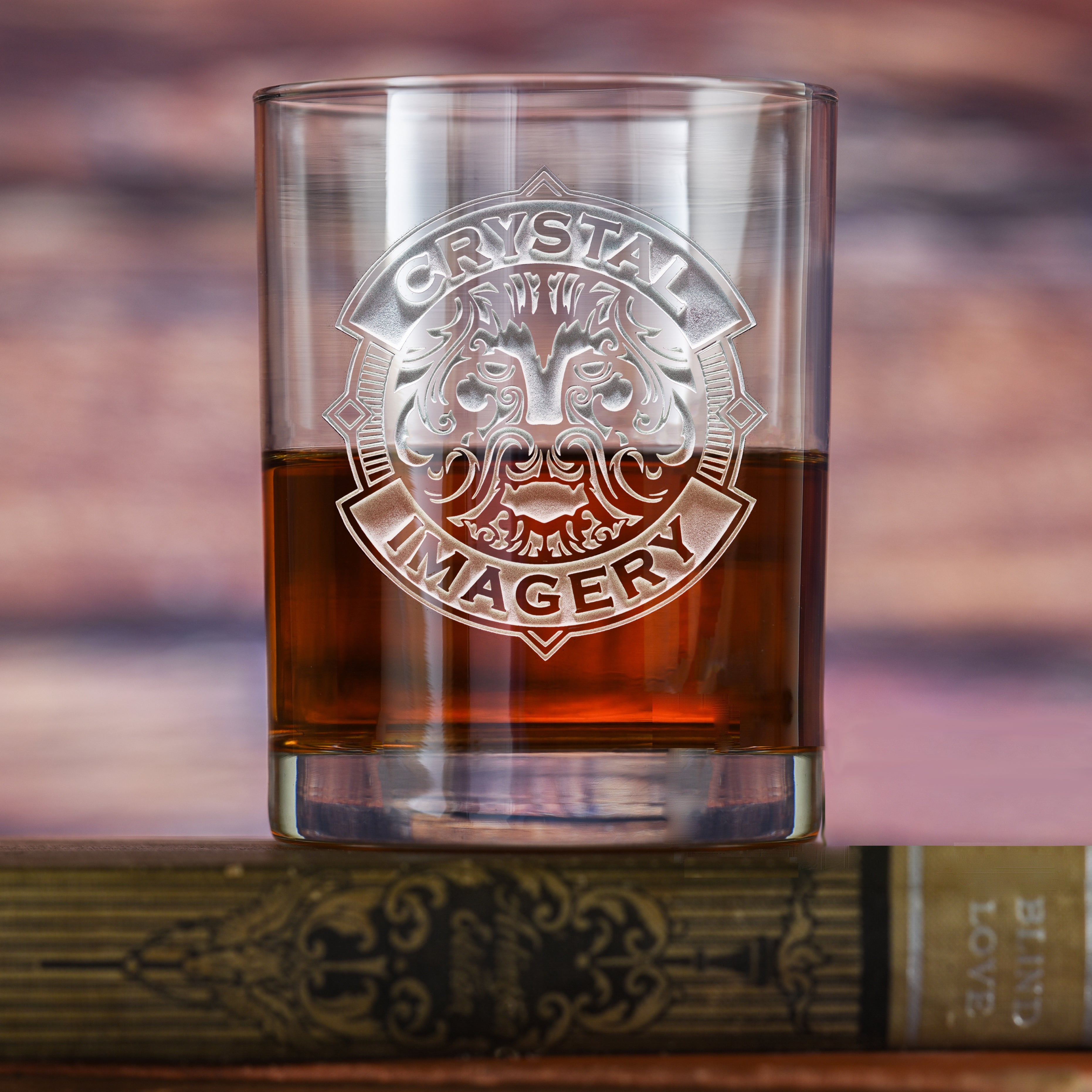 DIY Etched Glass Whiskey Tumbler » A Home To Grow Old In