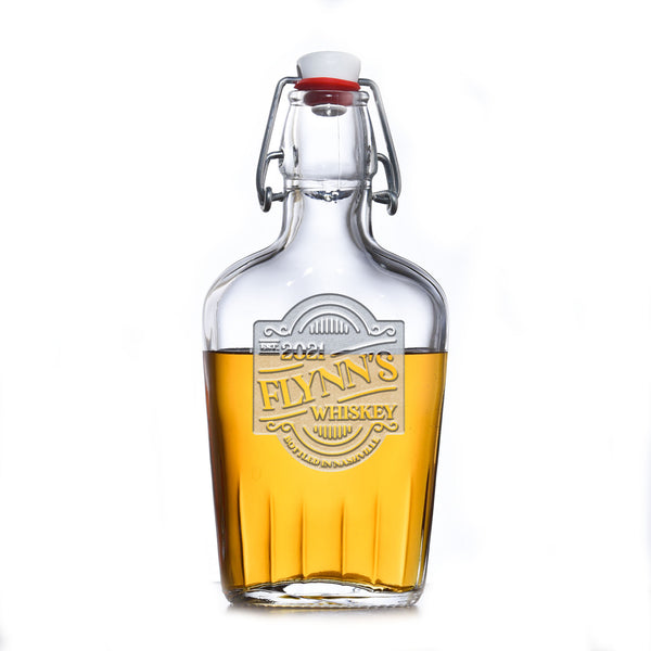 Disney Logo Whiskey Bottles Etched Glass Rocks Whiskey Glass -  Denmark