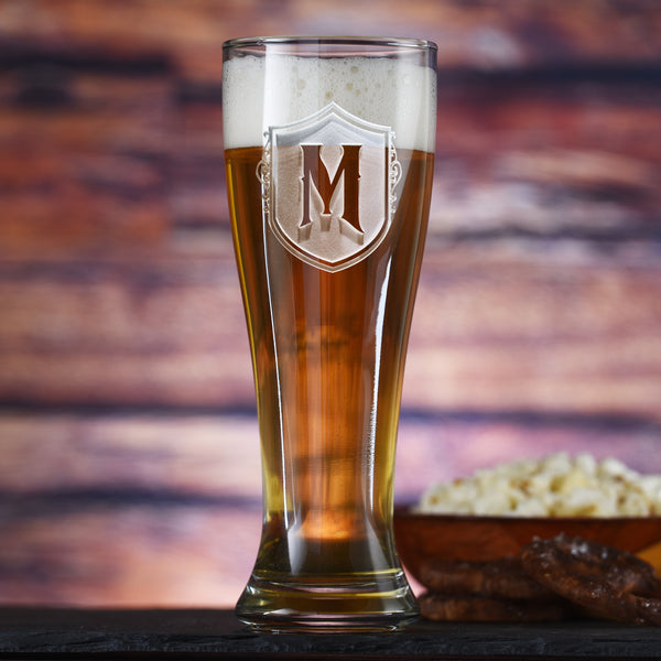 Wedding Favor Pilsner Beer Glass