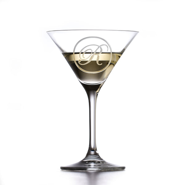 Custom Stemmed Martini Cosmo Glass - Engraved– Crystal Imagery