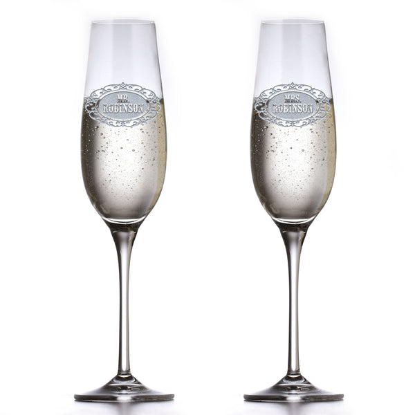 Mrs. Champagne Tumbler in White