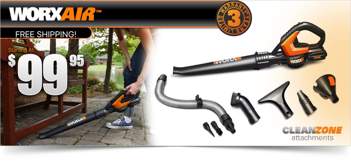 worx air blower