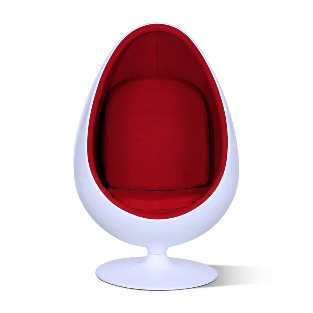Кресло Ovalia Egg Black Wool