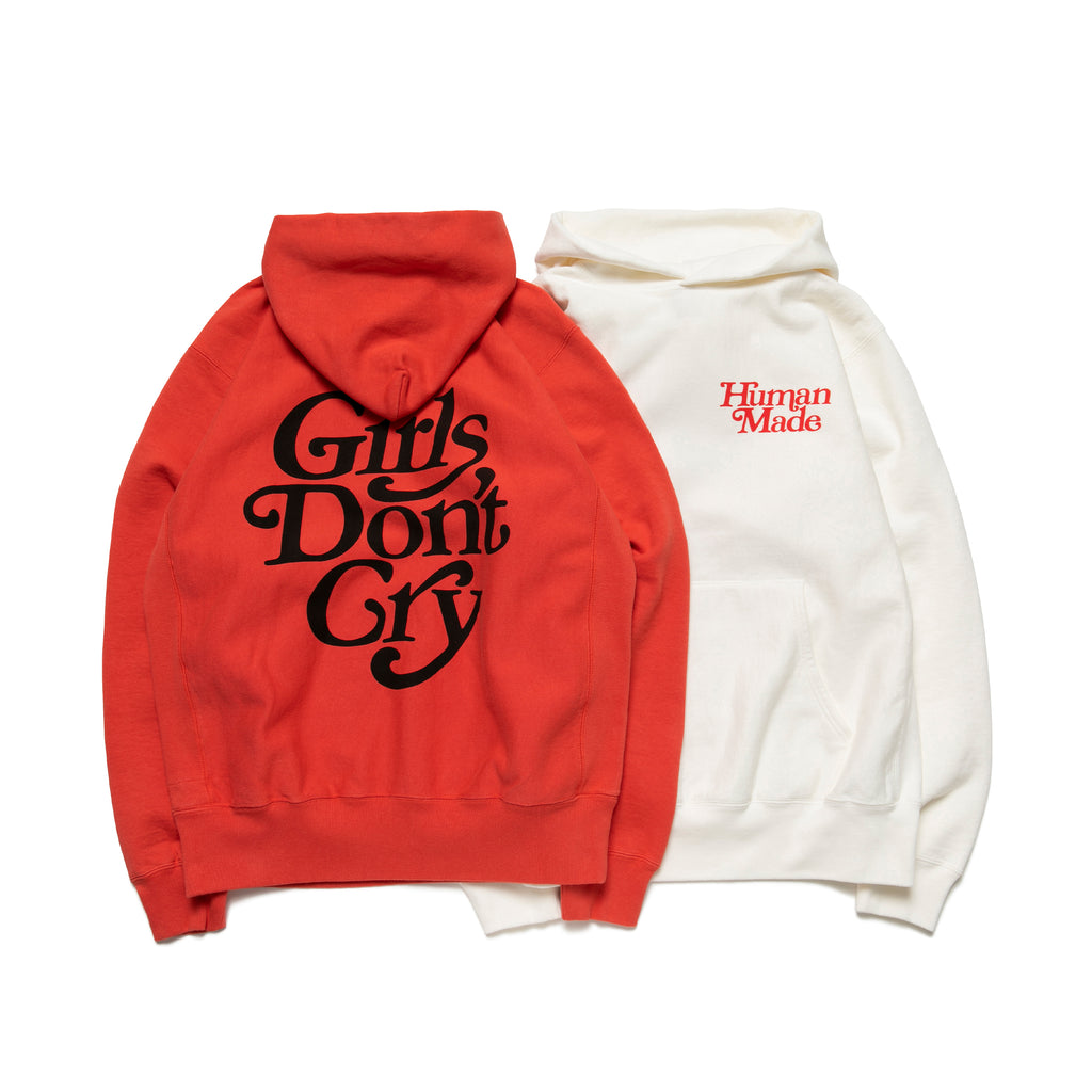 国産品 Cry Don't Girls HUMAN パーカー フーディ レア MADE トップス ...