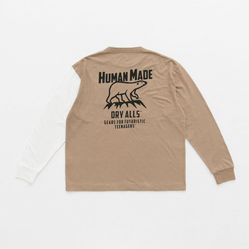 HUMAN MADE BEIGE Isetan カーキ