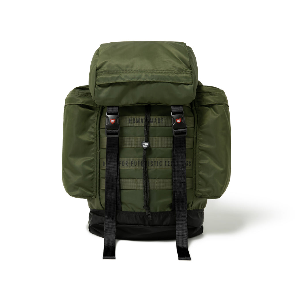 HUMANMADE MILITARY BACKPACK OLIVE カーキ