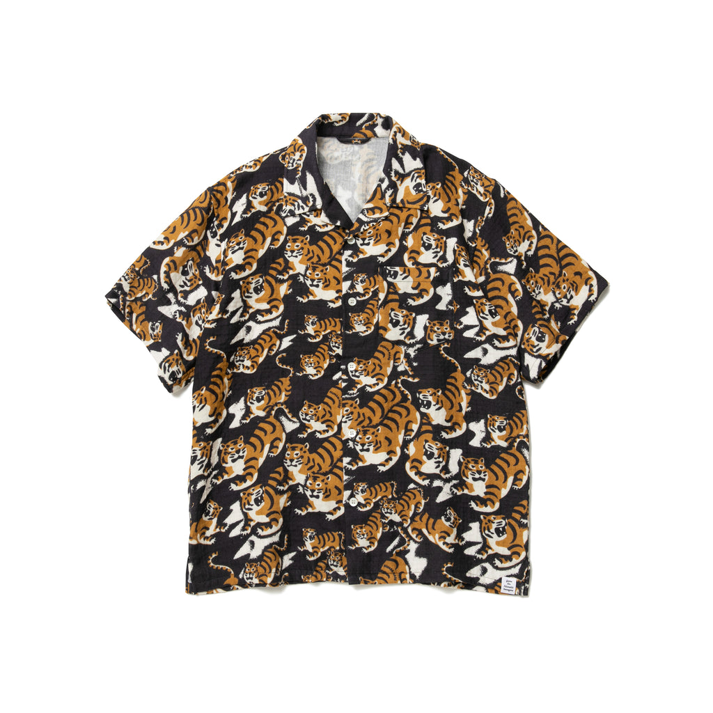 HUMAN MADE TIGER GAUZE ALOHA SHIRT M