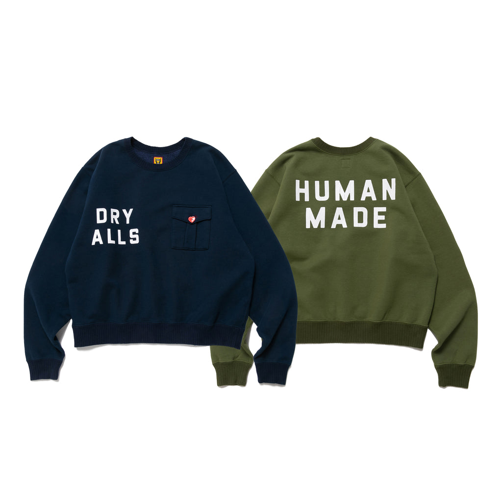 メンズヒューマンメイド　MILITARY SWEATSHIRT #2