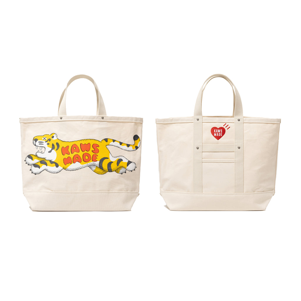 KAWS MADE TOTE BAG SMALL ピンバッチセット