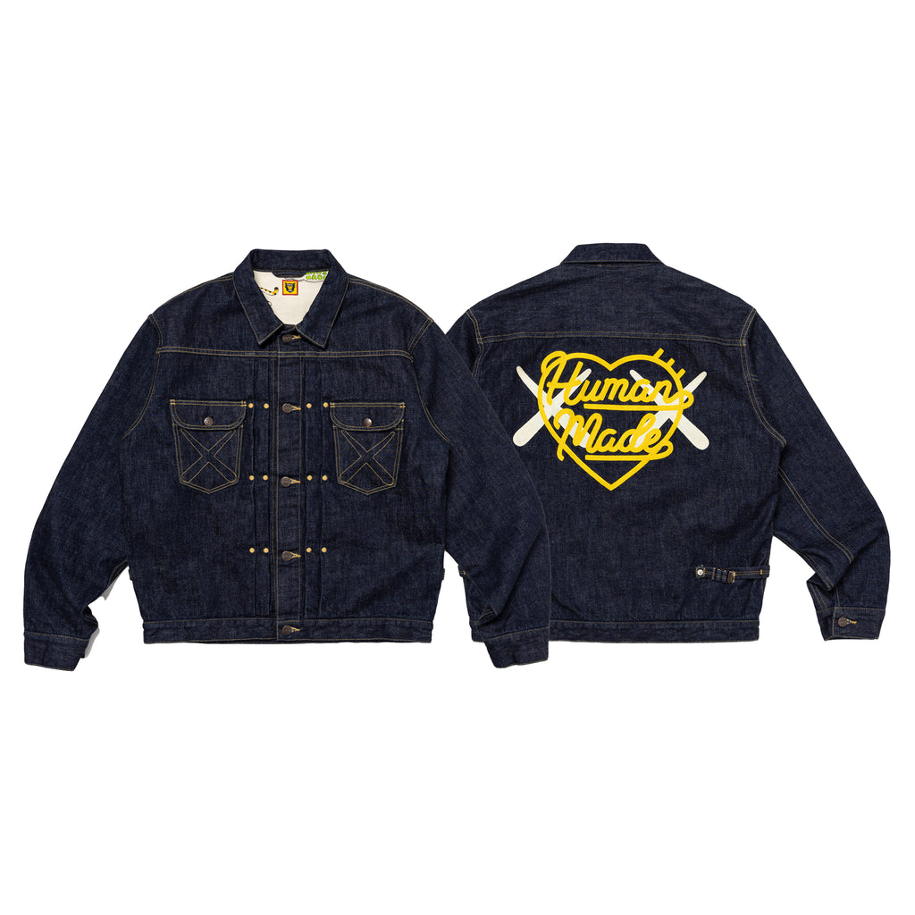 HUMAN MADE x KAWS Denim Work Jacket