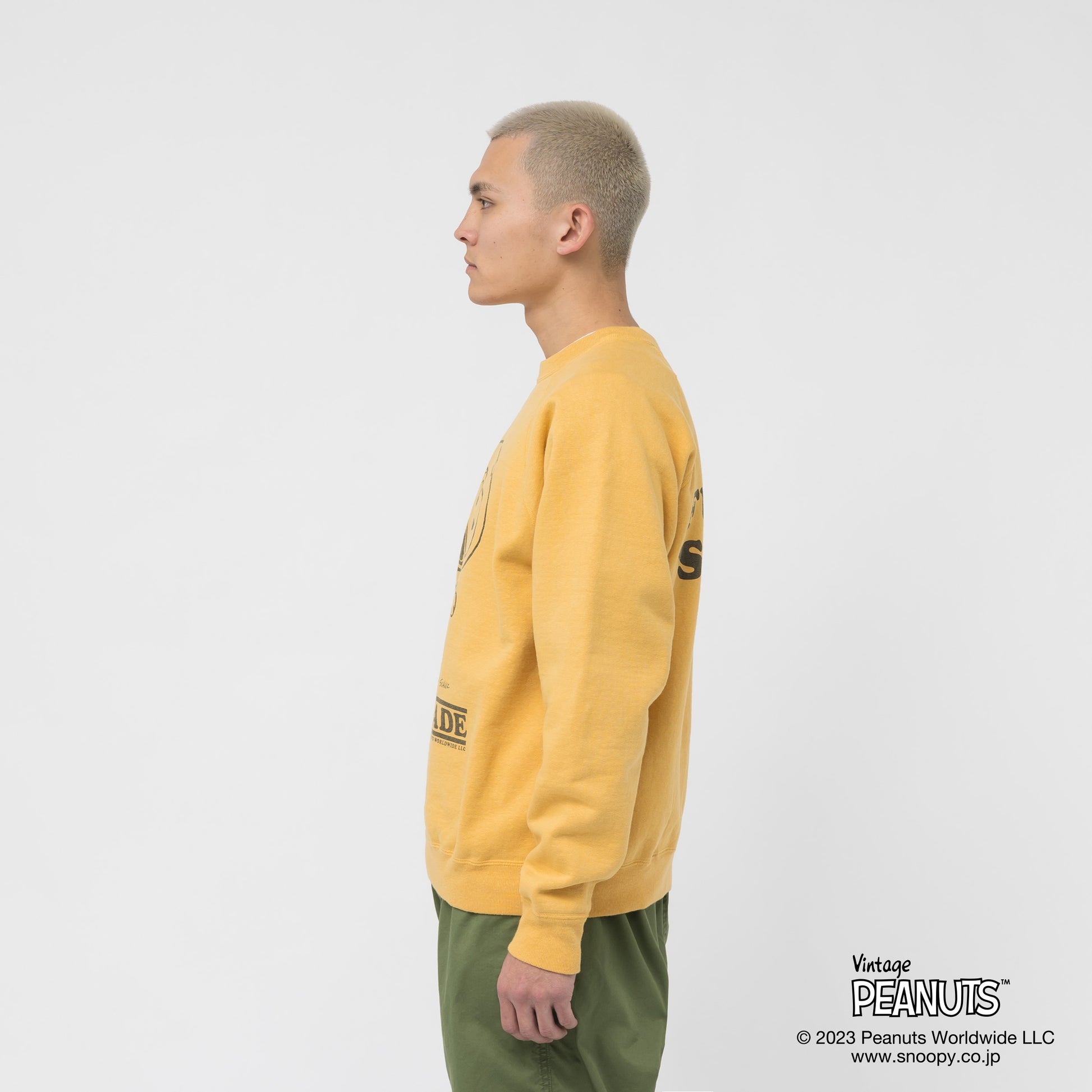 ホワイトブラウン human made PEANUTS SWEATSHIRT #1 スヌーピー | www