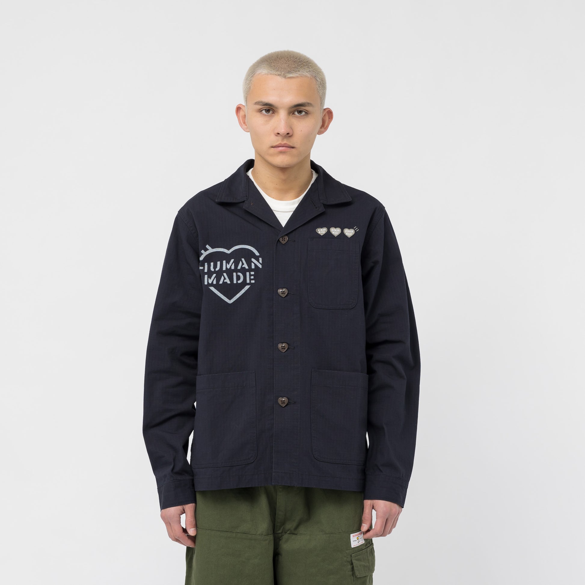 サイズL HUMAN MADE MILITARY OVERSHIRT | ethicsinsports.ch