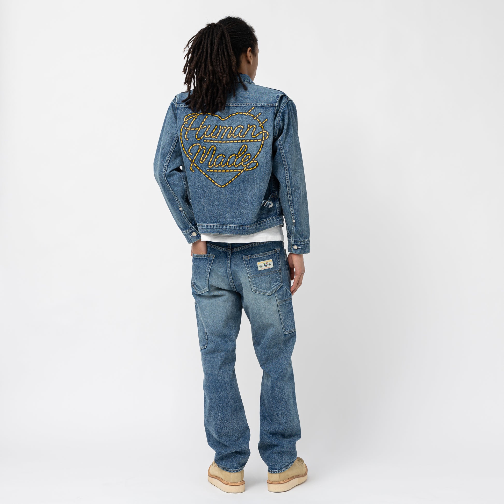 くすみ水色 human made STORM COWBOY DENIM TYPE1968 - 通販