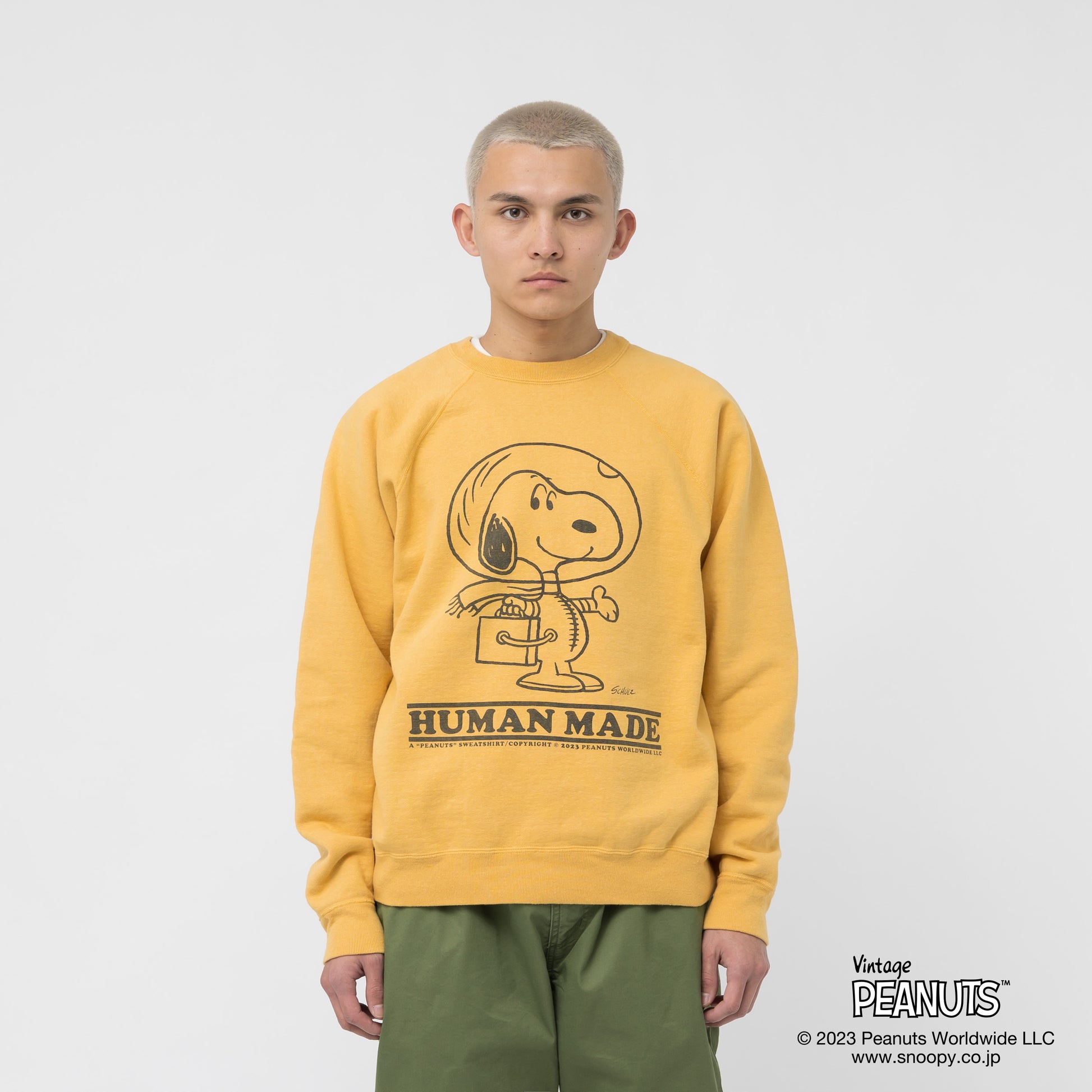 在庫一掃 Made Peanuts HUMAN スウェット Sweatshirt Human Beethoven ...