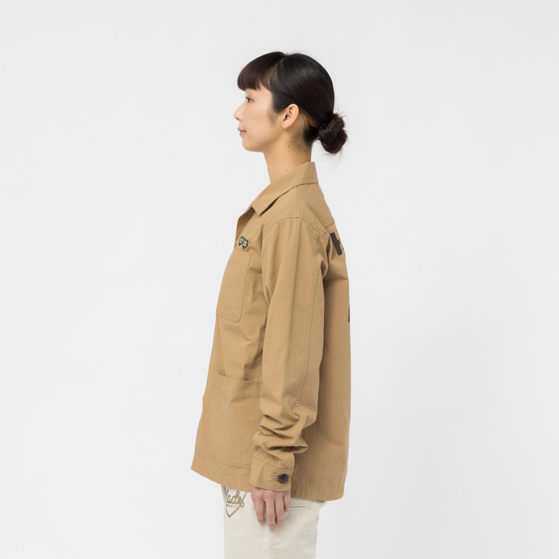 サイズL HUMAN MADE MILITARY OVERSHIRT-