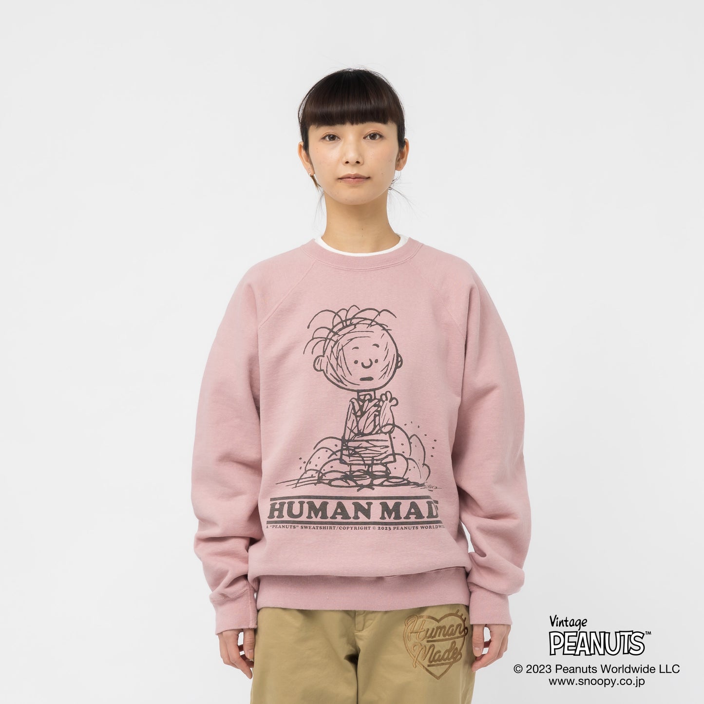 HUMAN MADE PEANUTS SWEATSHIRT #1 SNOOPY BLUE XLサイズ ヒューマン 