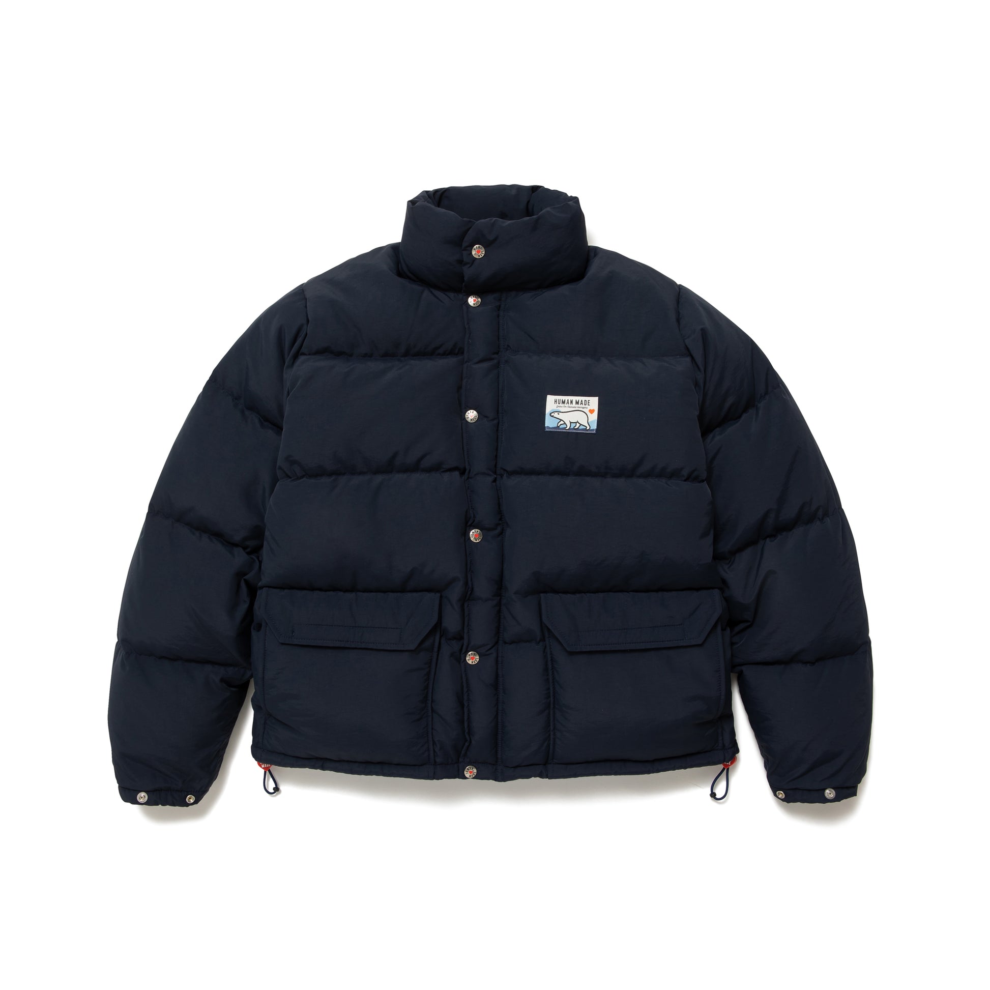 送料無料（沖縄配送） HUMANMADE DOWNJACKET バックロゴダウン L