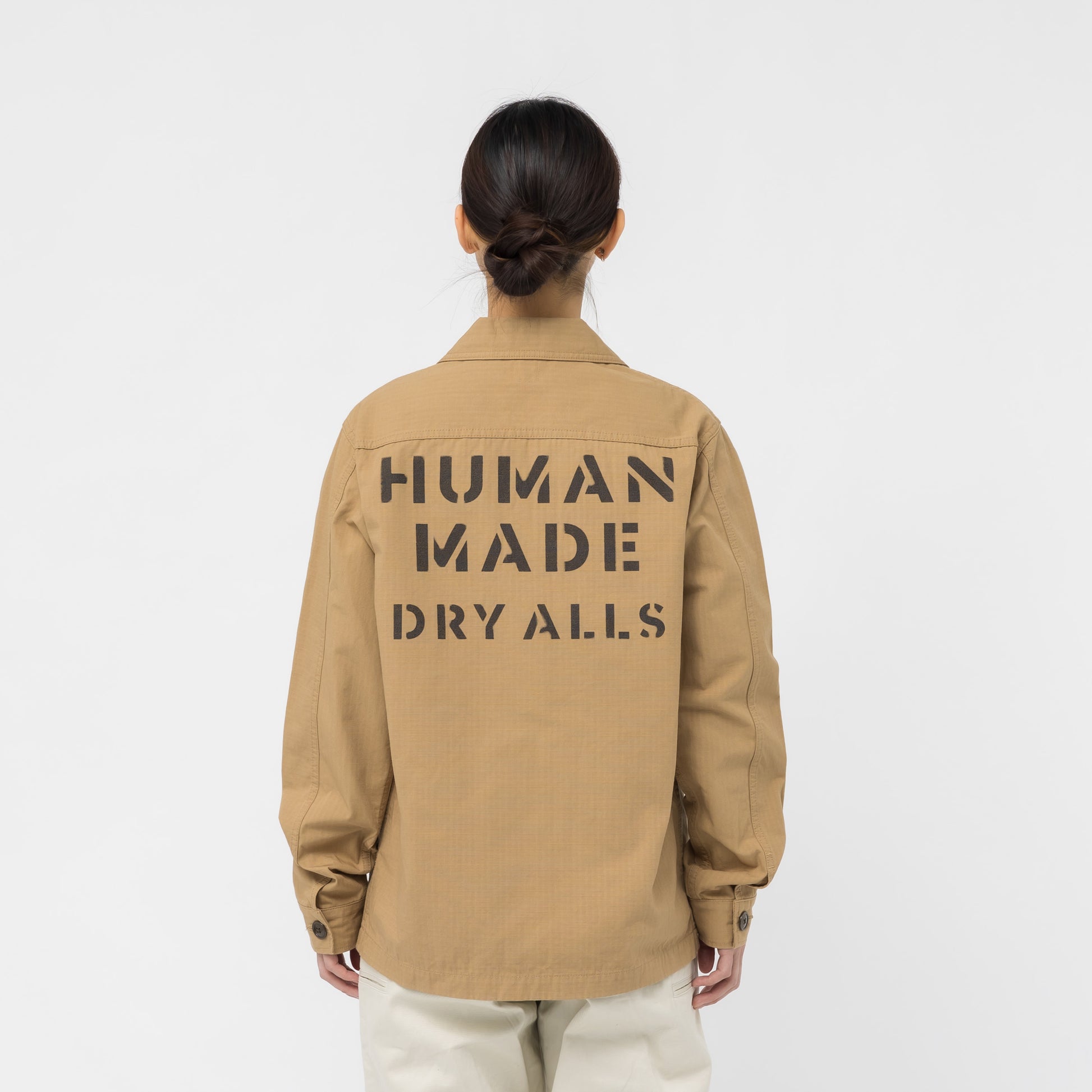 サイズL HUMAN MADE MILITARY OVERSHIRT-