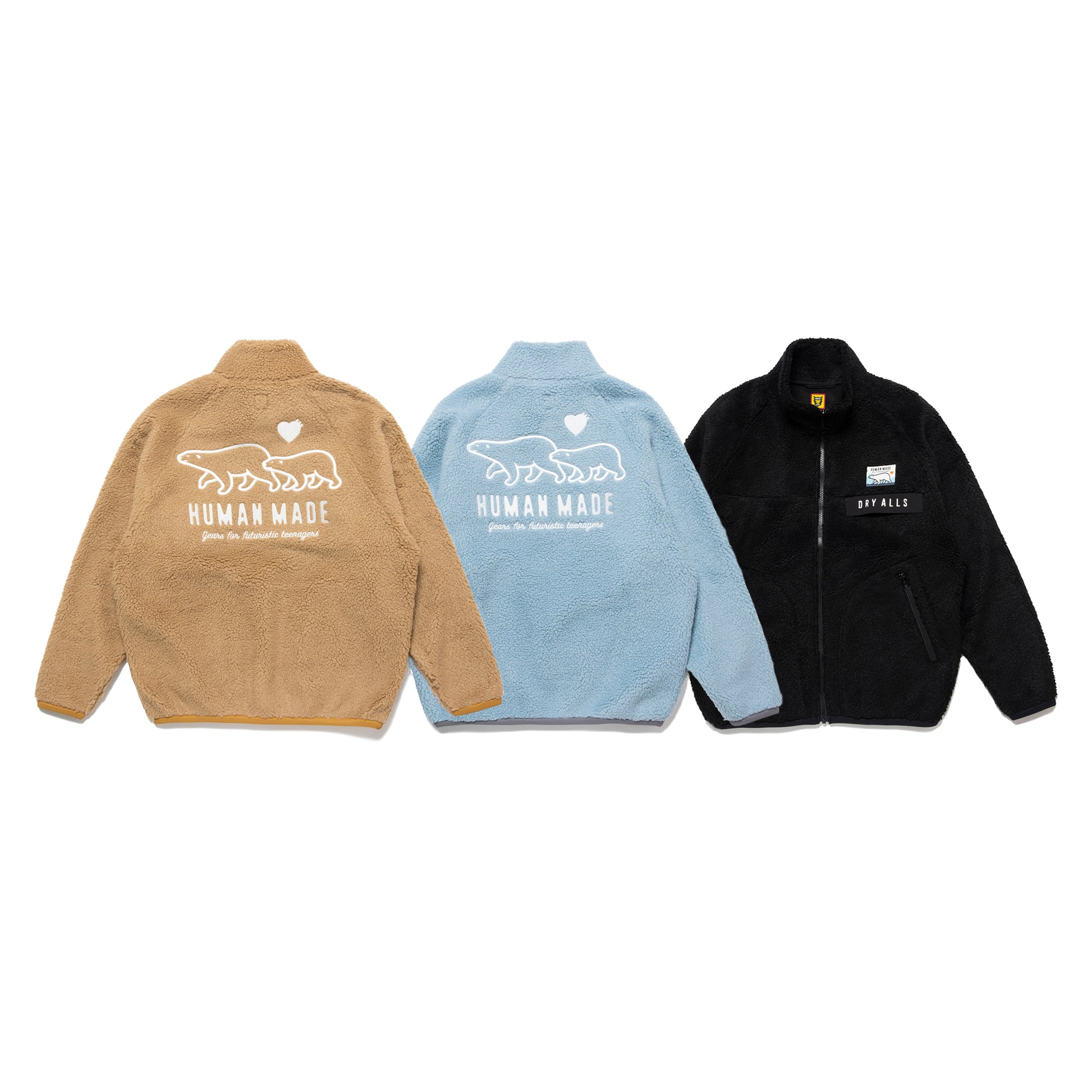 HUMAN MADE BOA FLEECE PULLOVER | www.myglobaltax.com