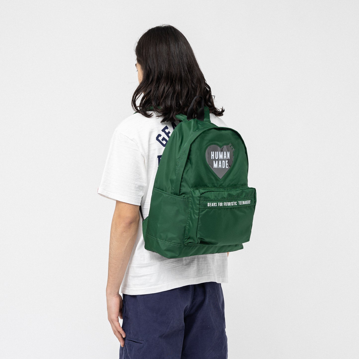 人気ブランド HUMANMADE NYLON HEART BACKPACK ヒューマンメイド