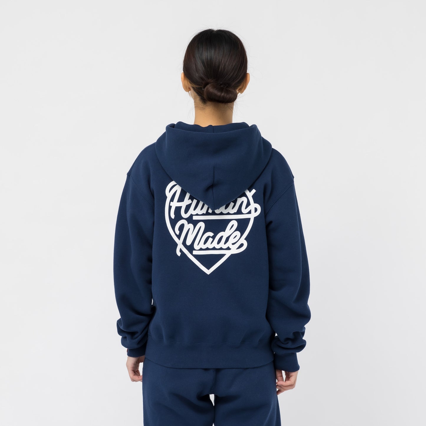 HUMAN MADE HEART ZIP-UP SWEAT HOODIE | hartwellspremium.com