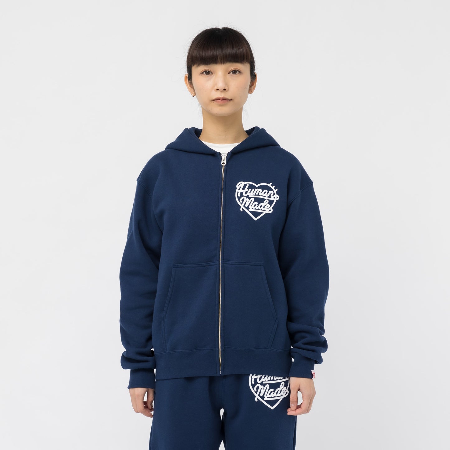 HEART ZIP-UP SWEAT HOODIE HUMAN MADE トップス パーカー cansidro.com