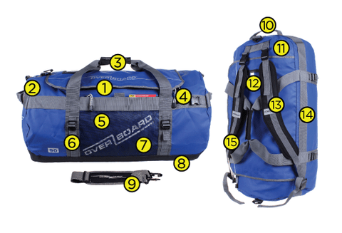 Overboard 90 Litre Adventure Weatherproof Duffel Bag