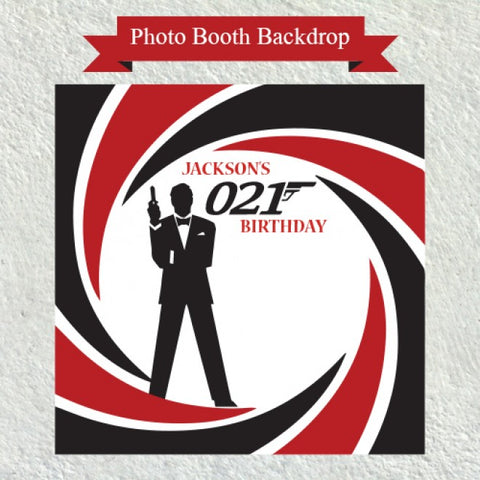 007 photo booth props