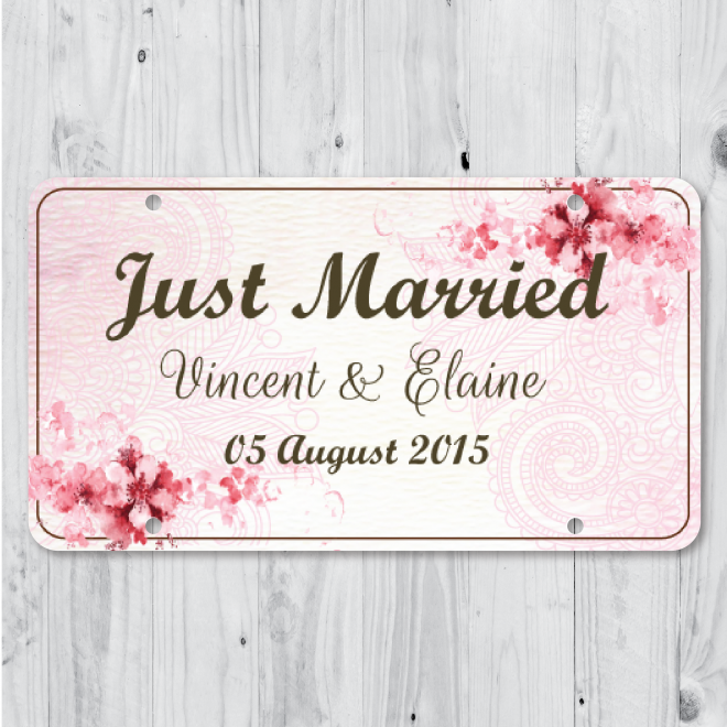 Wedding Name Plate Design Png