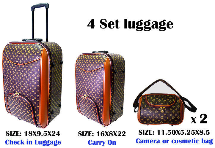Louis Vuitton Luggage Set  Louis vuitton bag, Bags, Louis vuitton luggage