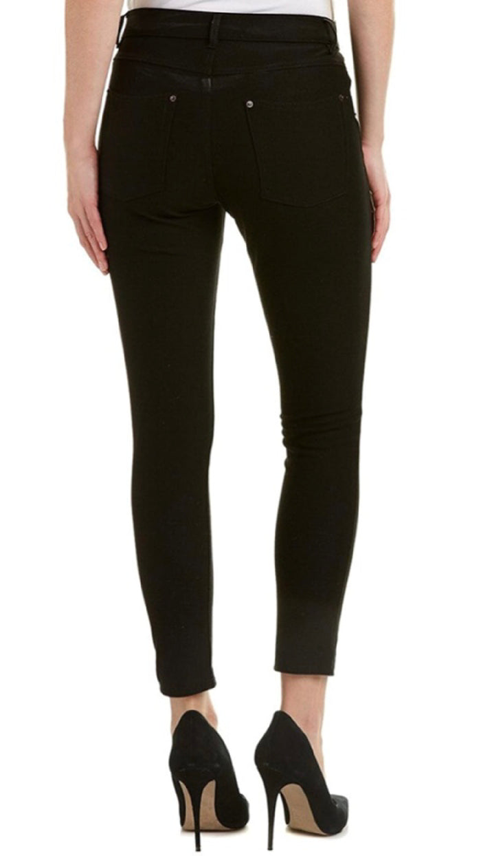 Fleece Lined Denim Leggings (Black) – Ennoja Clothing