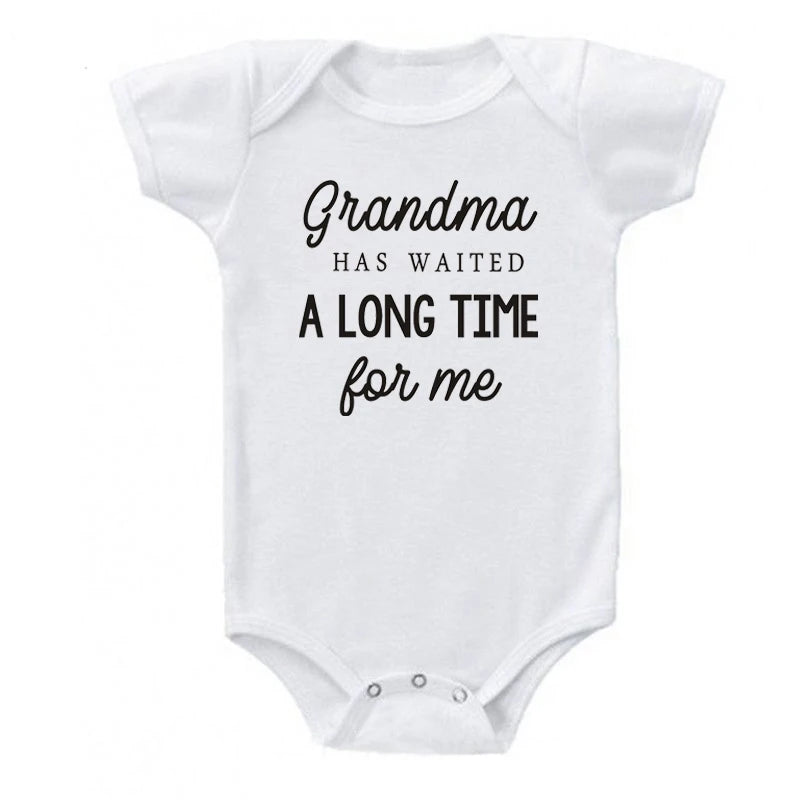 Grandma Has Waited a Long Time for Me Onesie