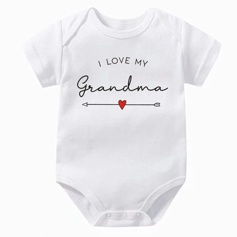 I Love My Grandma Onesie