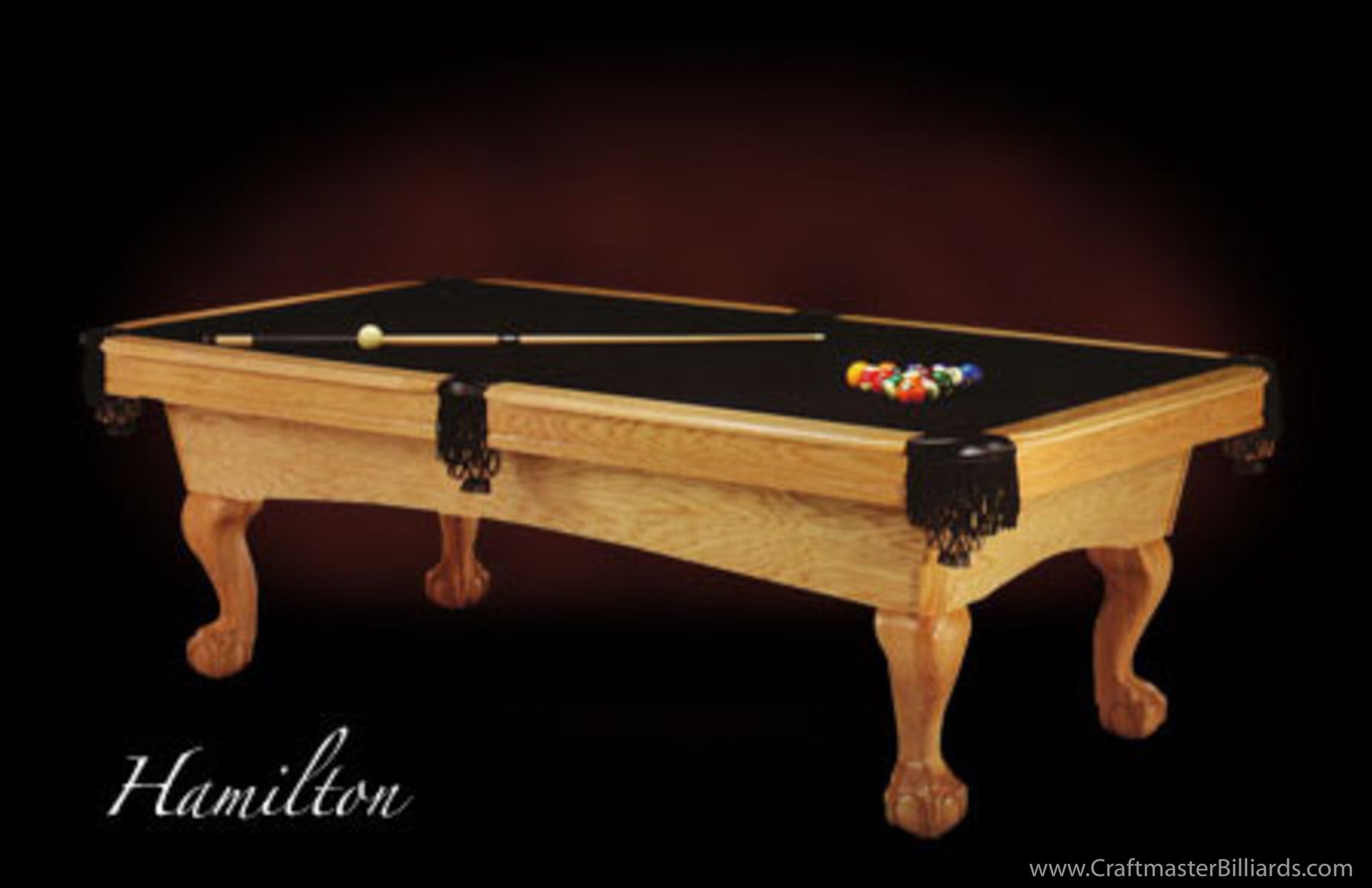 Hamilton Pool Table Craftmaster Billiards