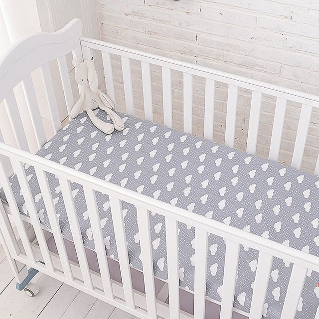 crib mattress fitted sheet