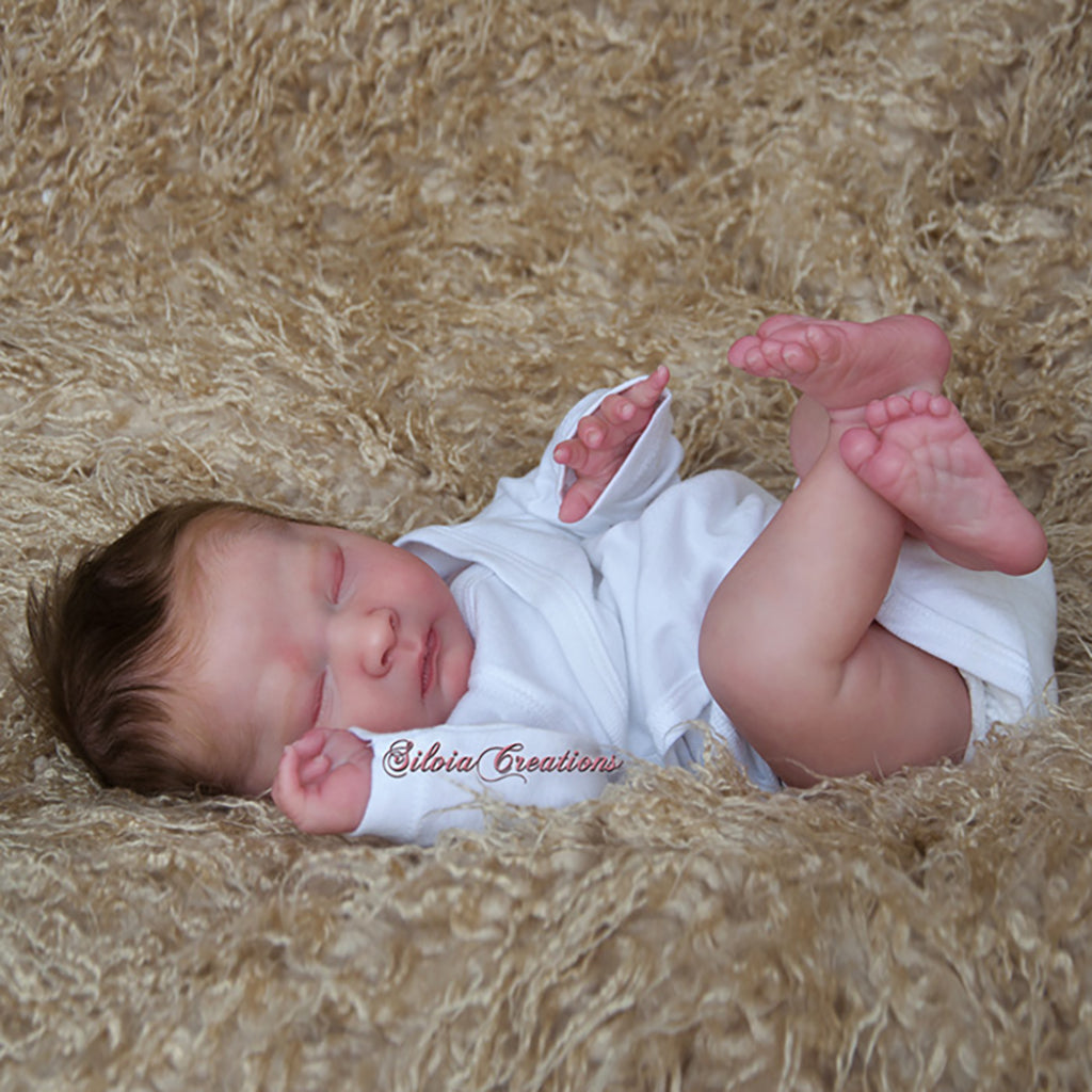 reborn baby boy sleeping