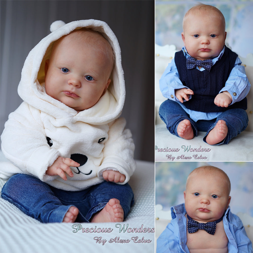 realborn joseph 3 month old