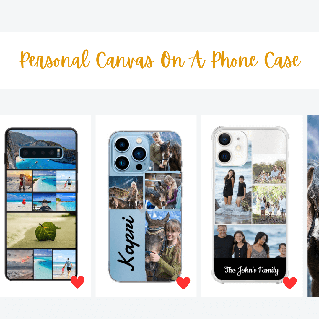 Personal Custom Phone Case Canvas On a Phone Case